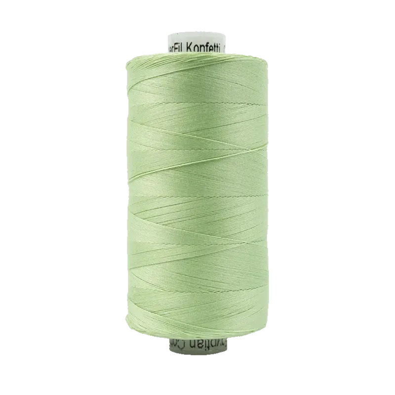 WonderFil KONFETTI: 50wt Cotton 1094yd-Mint Green 706