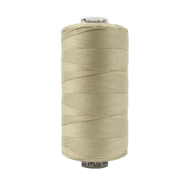 WonderFil KONFETTI: 50wt Cotton 1094yd-Tan 807