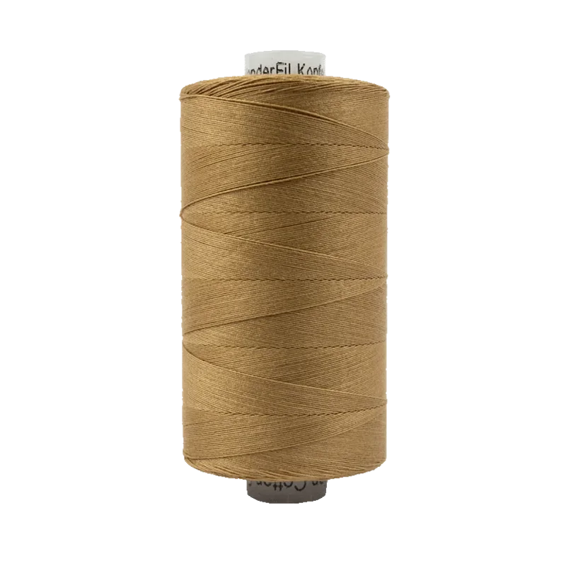 WonderFil KONFETTI: 50wt Cotton 1094yd-Warm Brown 810