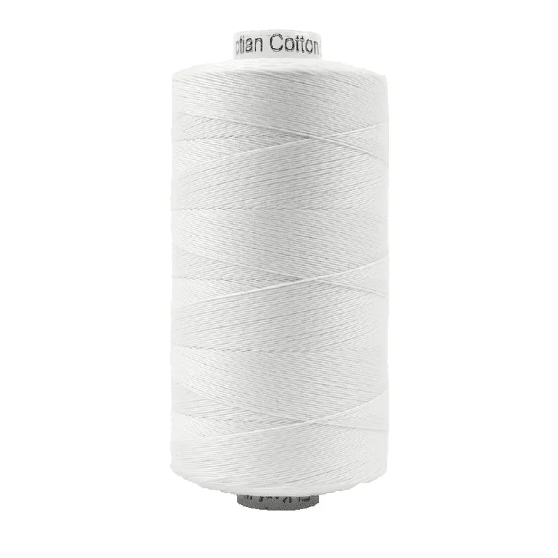 WonderFil KONFETTI: 50wt Cotton 1094yd-White 100
