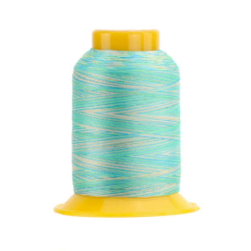 WonderFil SOFTLOC: Tex35 Wooly Poly Variegated 1100yd-Bioluminescent 43