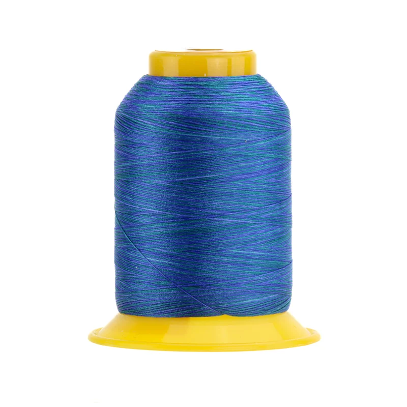 WonderFil SOFTLOC: Tex35 Wooly Poly Variegated 1100yd-Blueberry Bliss 20