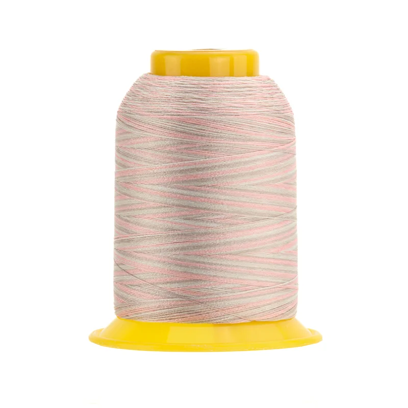 WonderFil SOFTLOC: Tex35 Wooly Poly Variegated 1100yd-Blushing 21
