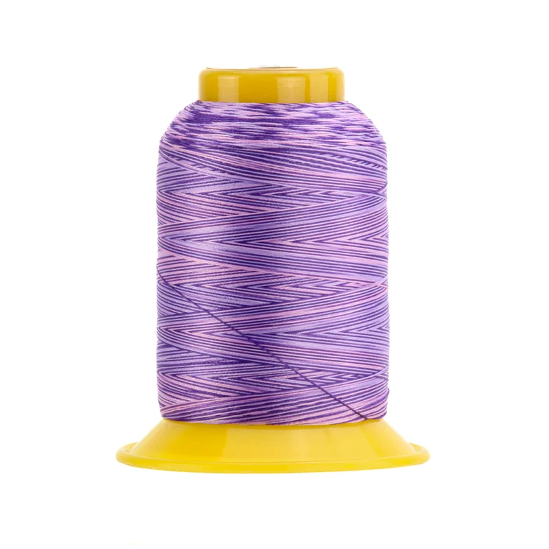 WonderFil SOFTLOC: Tex35 Wooly Poly Variegated 1100yd-Grape Soda 07