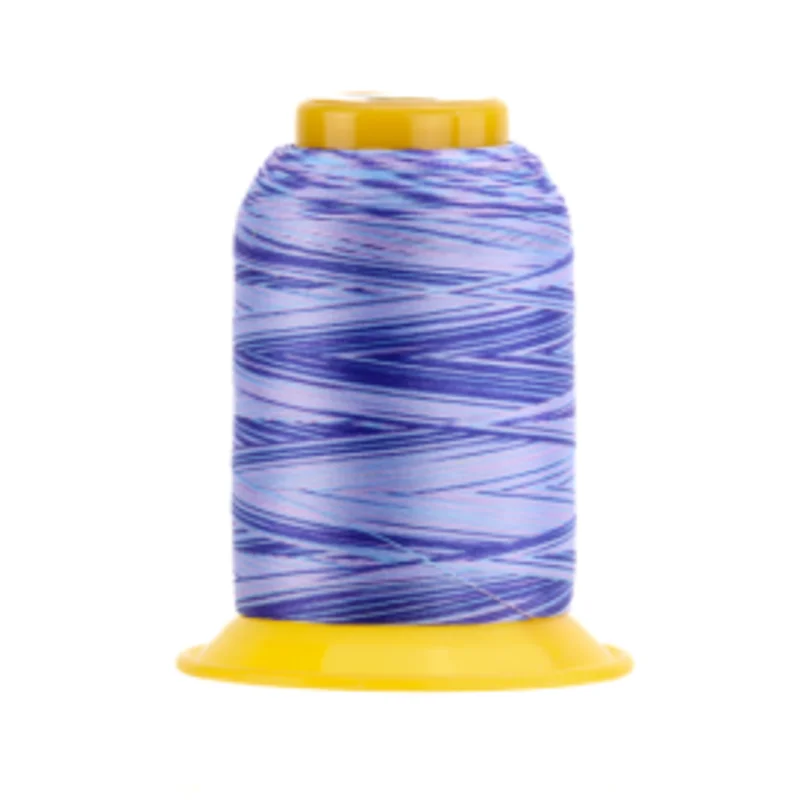 WonderFil SOFTLOC: Tex35 Wooly Poly Variegated 1100yd-Hyacinth 46