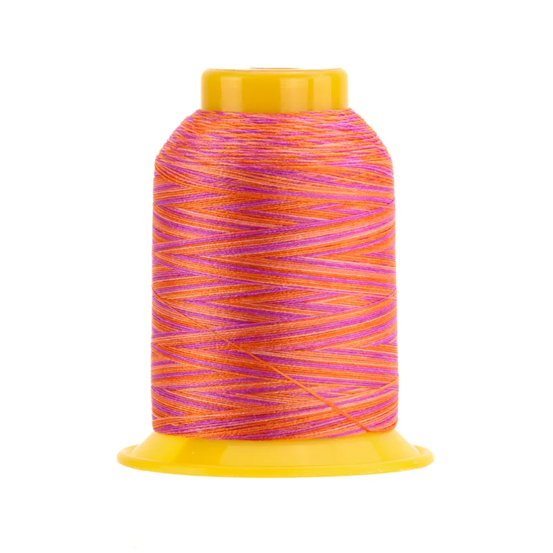 WonderFil SOFTLOC: Tex35 Wooly Poly Variegated 1100yd-Lava Lamp 27