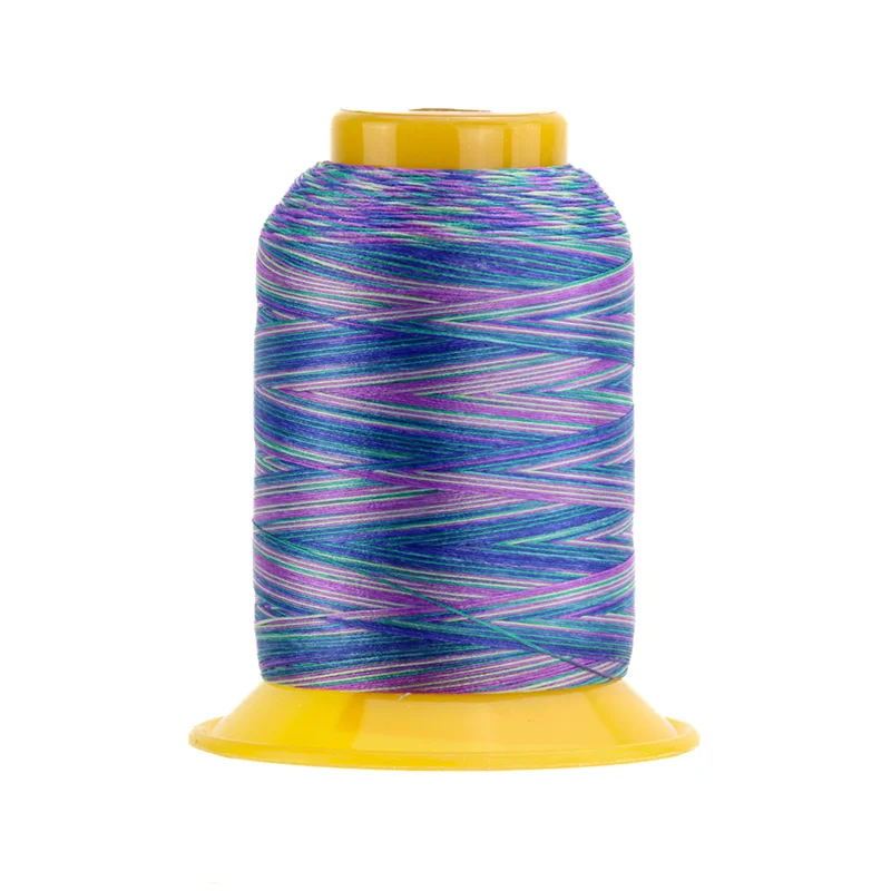 WonderFil SOFTLOC: Tex35 Wooly Poly Variegated 1100yd-Northern Lights 06