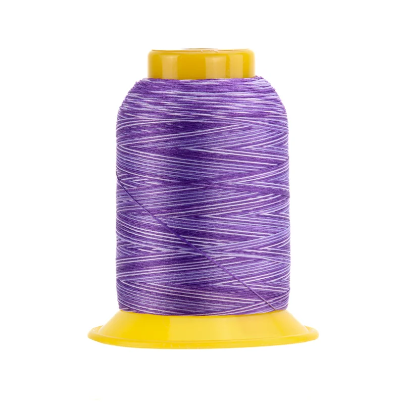 WonderFil SOFTLOC: Tex35 Wooly Poly Variegated 1100yd-Royalty 28
