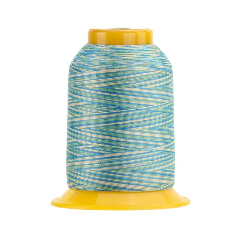 WonderFil SOFTLOC: Tex35 Wooly Poly Variegated 1100yd-Summer Day 14