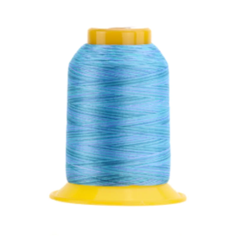 WonderFil SOFTLOC: Tex35 Wooly Poly Variegated 1100yd-Western Jewel 54