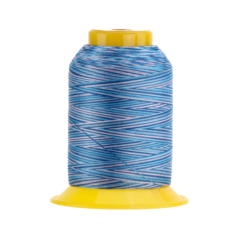 WonderFil SOFTLOC: Tex35 Wooly Poly Variegated 1100yd-Yogurt Cup 13