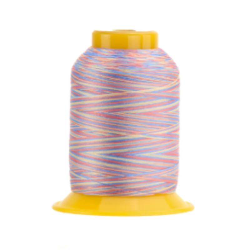 WonderFil SOFTLOC: Tex35 Wooly Poly Variegated 1100yds- Toy Bricks 50