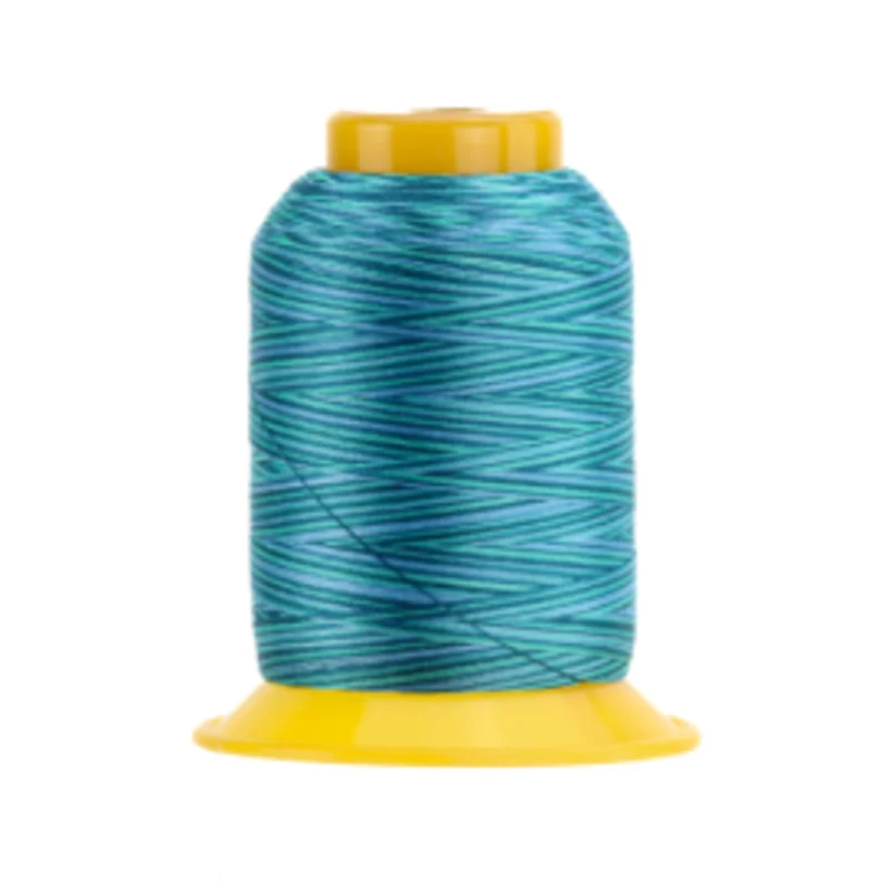 WonderFil SOFTLOC: Tex35 Wooly PolyVariegated 1100yd-Lake Monster 41