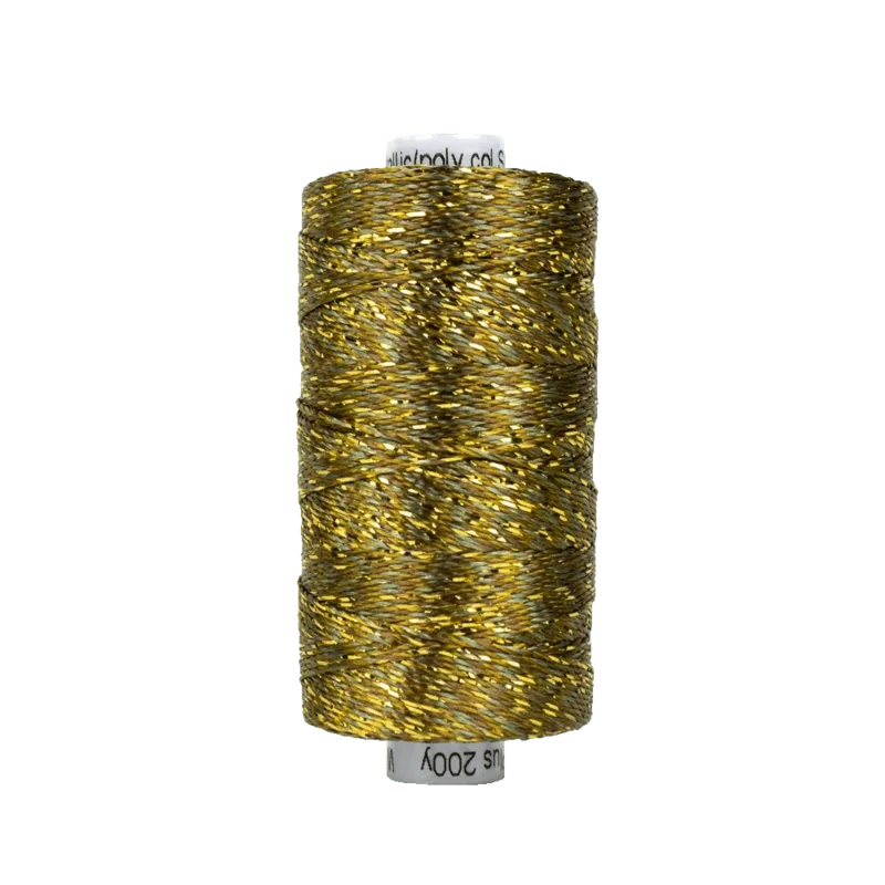 Wonderfil STARRY NIGHT DAZZLE: 8wt Rayon Metallic-Bronze 22