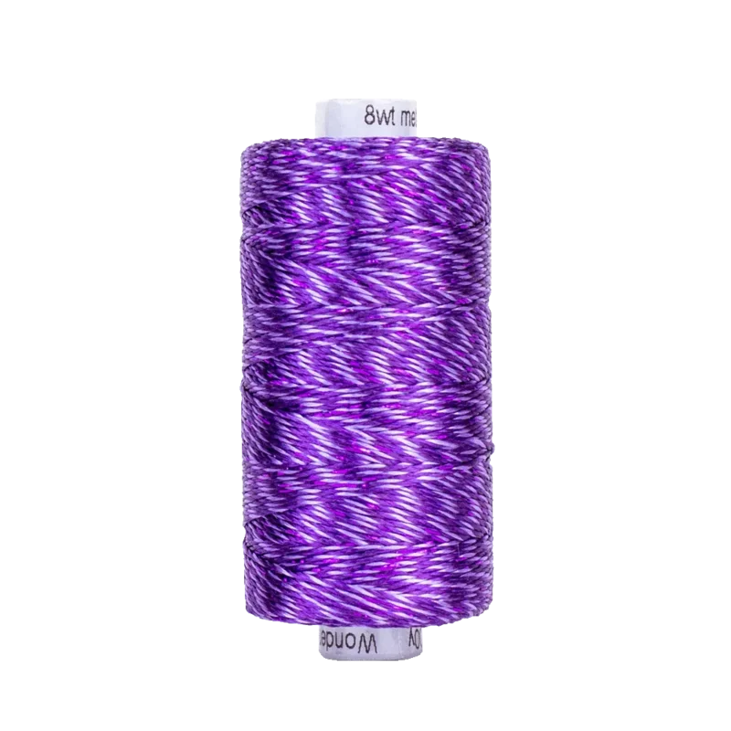 Wonderfil STARRY NIGHT DAZZLE: 8wt Rayon Metallic-Enchanted 28