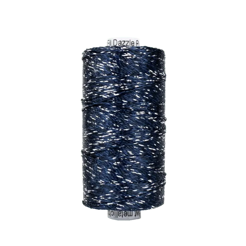 Wonderfil STARRY NIGHT DAZZLE: 8wt Rayon Metallic-Freeze 34