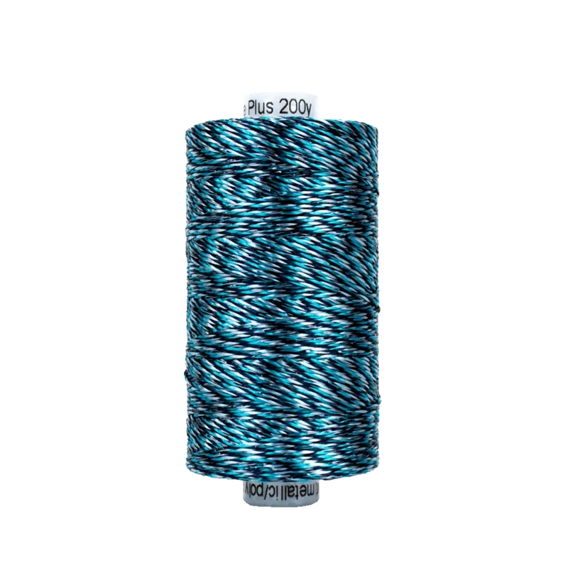 Wonderfil STARRY NIGHT DAZZLE: 8wt Rayon Metallic-Tidepool 07
