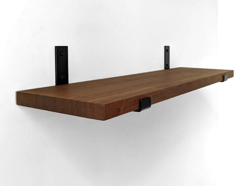Wood Shelf - Mahogany Board for J Brackets (Shelf Only)
