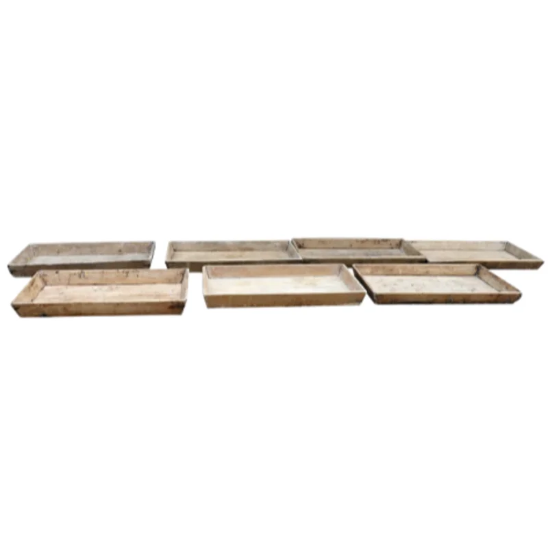 Wooden Tray, 27" x 15" x 3"