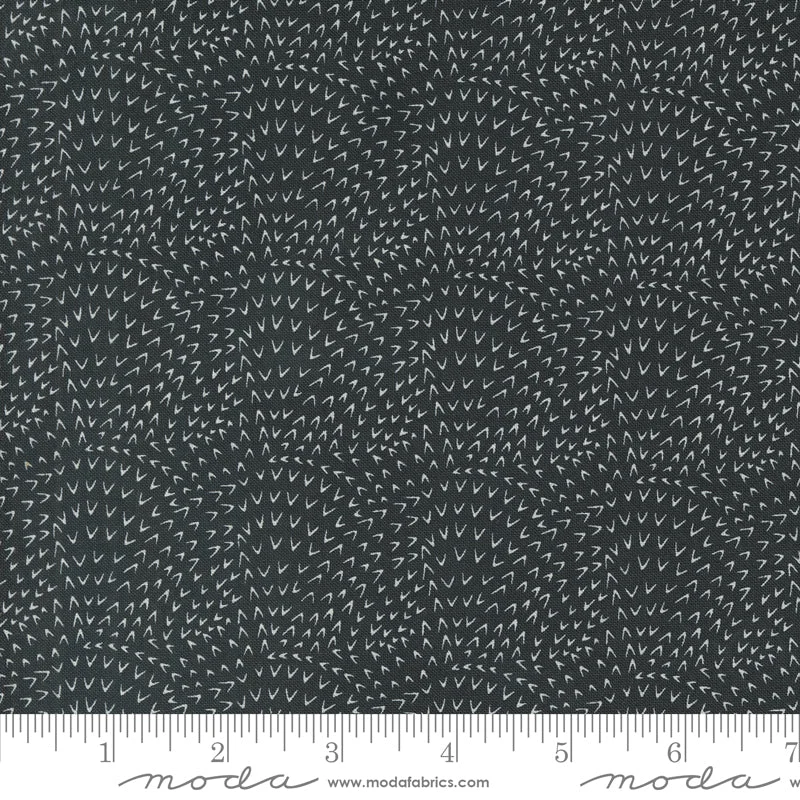 WOODLAND WONDER: Angle Tangle-Midnight (1/4 Yard)