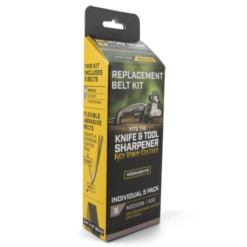 Work Sharp WSKO Belt Kit X22 Medium - WSSAKO81119