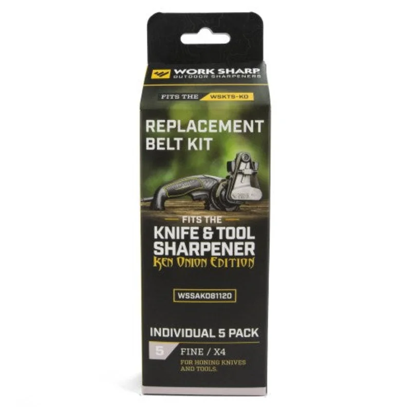 Work Sharp WSKO Belt Kit X4 Fine - WSSAKO81120