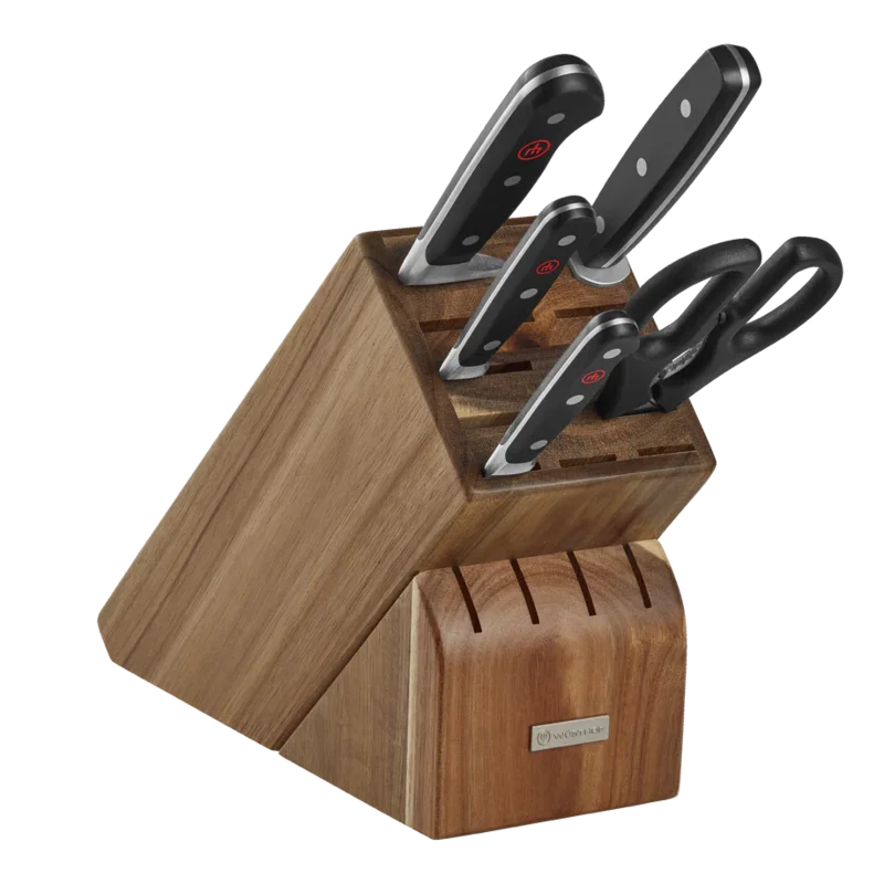 Wusthof Classic 6pc Block Set - Acacia