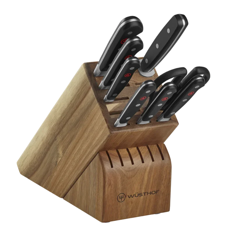 Wusthof Classic 9pc Block Set - Acacia