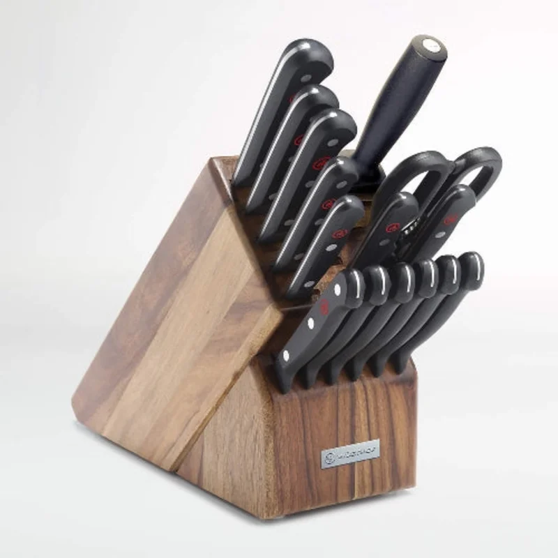 Wusthof Gourmet 16 pc Block Set - Acacia