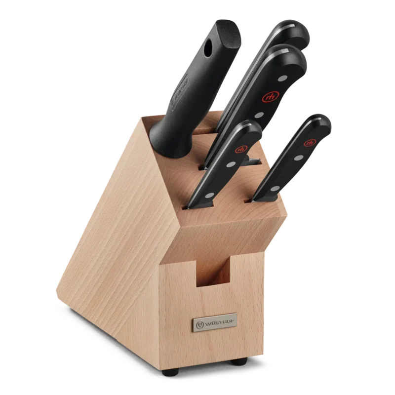 Wusthof Gourmet 6pc Block Set - Beechwood