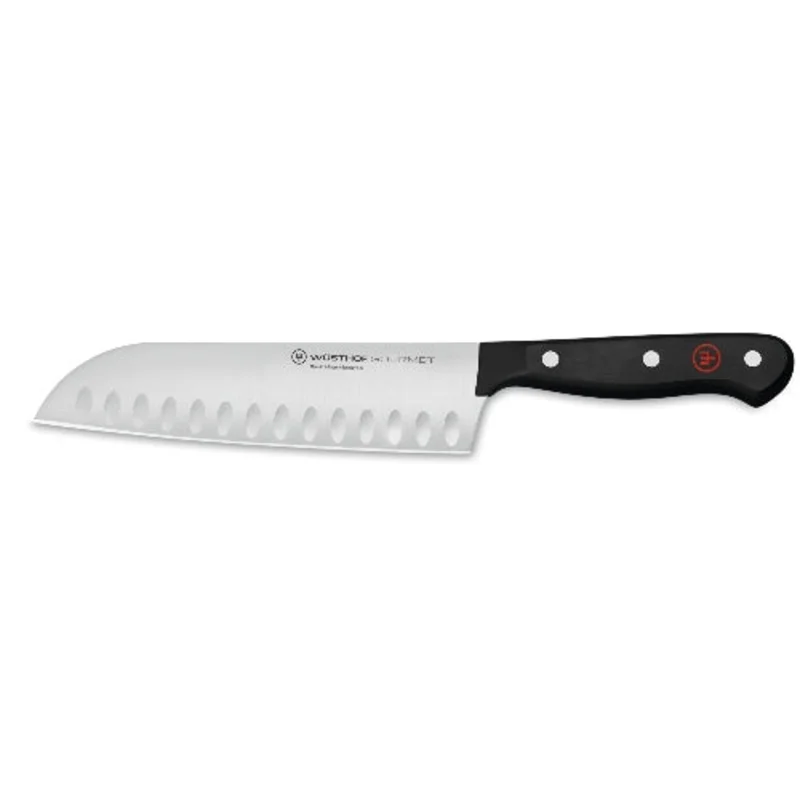 Wusthof Gourmet 7" Hollow Edge Santoku Knife