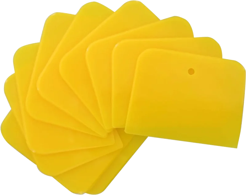 Yellow Body Filler Spreaders 6in