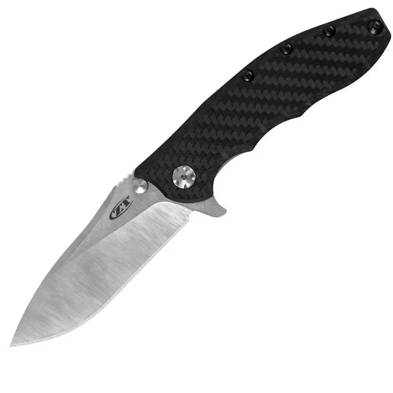 Zero Tolerance Hinderer Slicer Framelock Carbon Fiber