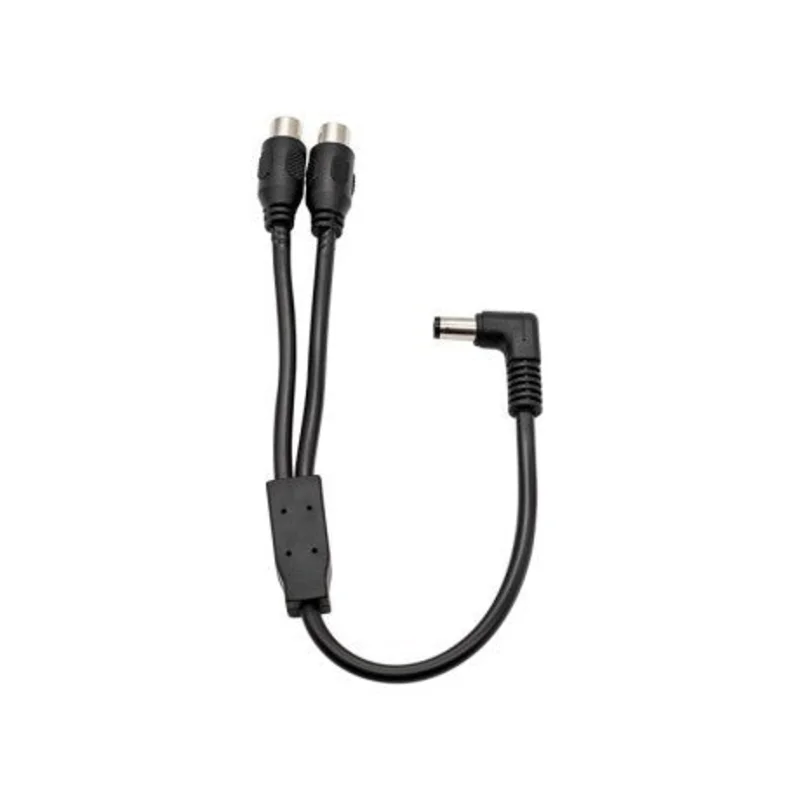 ZWO DC Y Splitter Cable 1 Male DC Jack to 2 Female RCA