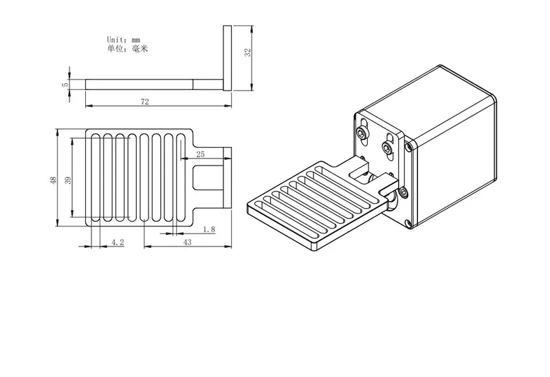 ZWO EAF Bracket For Takahashi Telescopes